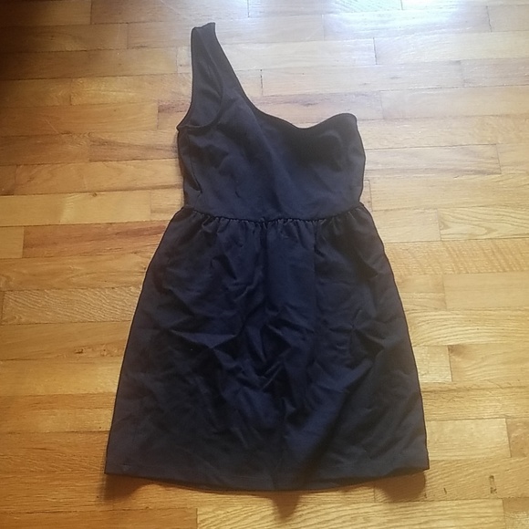 Zara Dresses One Shoulder Zara Little Black Dress Poshmark